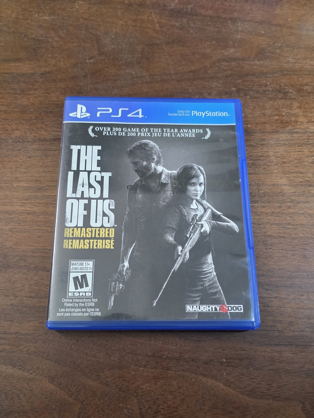 Sony PS4 The Last of Us Remastered Game